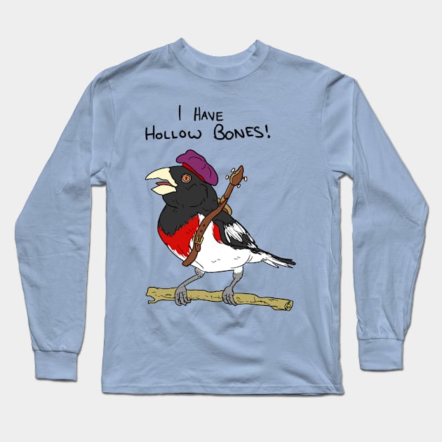 Hollow Bones! Long Sleeve T-Shirt by Adaser